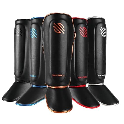 Sanabul Essential Hook & Loop Shin Guards — Amazon product photo