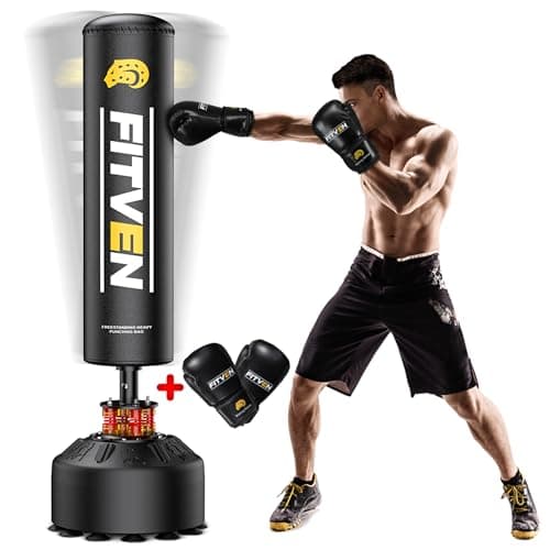 FITVEN Freestanding Punching Bag (70 in) — Amazon product photo