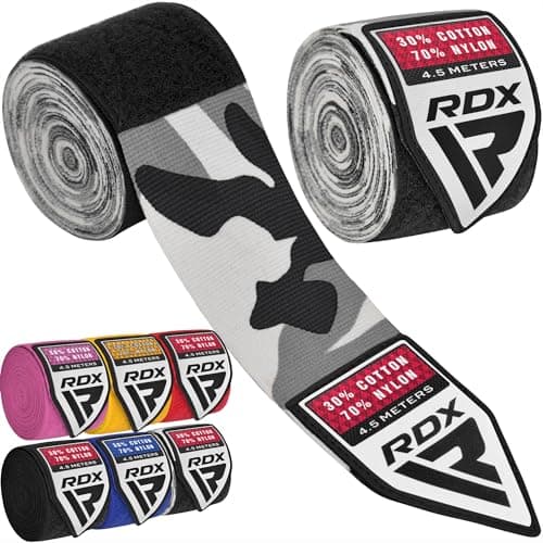 RDX RB 4.5 m Elasticated Hand Wraps — Amazon product photo